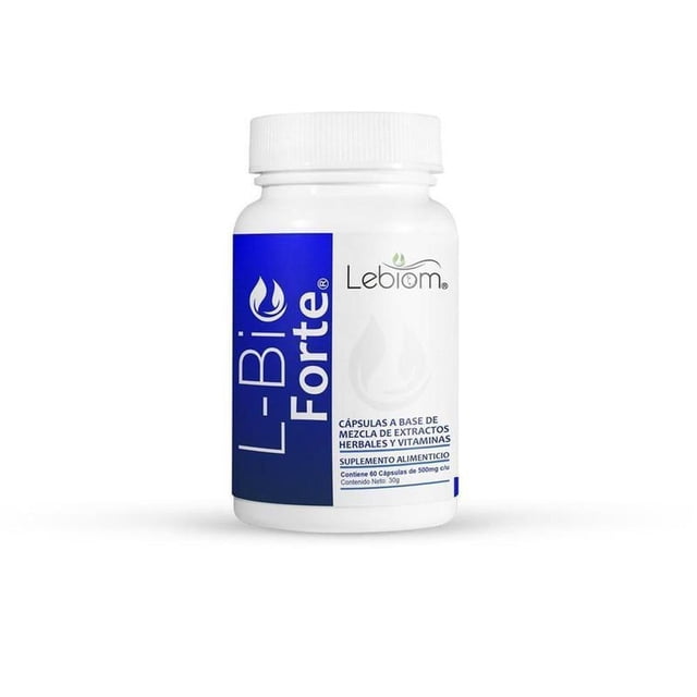 Suplemento L-Bio Forte Sistema Inmune 60 Cápsulas Lebiom Lebiom Sistema inmunológico