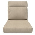 thumbnail image 5 of Covers & All Sunbrella High Back Chair Cushion Foam Seat and Polyfill Back UV Proof Chair Cushions, 5 of 7