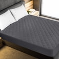 thumbnail image 2 of Colchón Utopia Bedding acolchado totalmente gris, 2 of 7