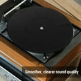 thumbnail image 4 of Turntable Mat, Black Vibration Reduction Turntable Platter Mat 6.7 Inch Anti Slip Rubber  for Phonographs, 4 of 7