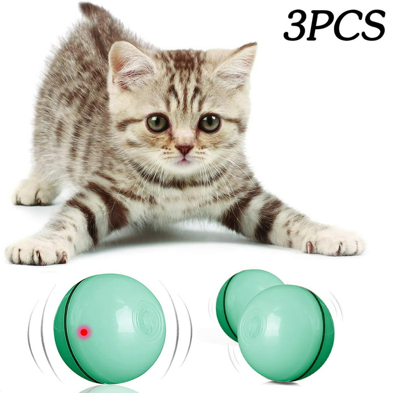 3 Pcs Cat Toys Interactive Smart