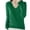 Green#women's merino wool v neck sweater, variant on lcziwo Womens Merino Wool Sweaters Long Sleeve Warm V Neck Solid Color Knitted Sweater Fall Winter Soft Causal Undershirts Red,M