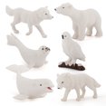 thumbnail image 3 of Figuras de Animal Crossing, conjunto de animales marinos, insectos, reptiles, koalas, leones, tigres, dinosaurios, juguetes para niños, figuras de animales, figuras de acción, 3 of 5
