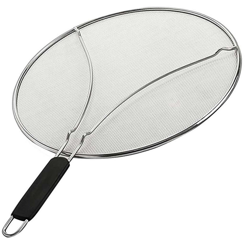 Mnycxen Grease Splatter Screen for Frying Pan 14 inch Stops 99 of