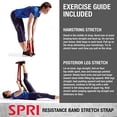 thumbnail image 4 of Stretch Strap With Loop Handles - Resistance Band Elastic Stretching Strap Hand/For Exercise - red, 4 of 5