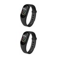 thumbnail image 3 of babydream1 M4 Smart Bracelet Step Counting Pressure Health Black 2Set, 3 of 6
