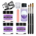 thumbnail image 1 of Nail Acrylic Nail Kit DIY Acrylic Powder Liquid Set with Nail Brush Nail File 3 Colours Nail Powder Kit for Beginners DIY Nail Manicure Kit, 1 of 8