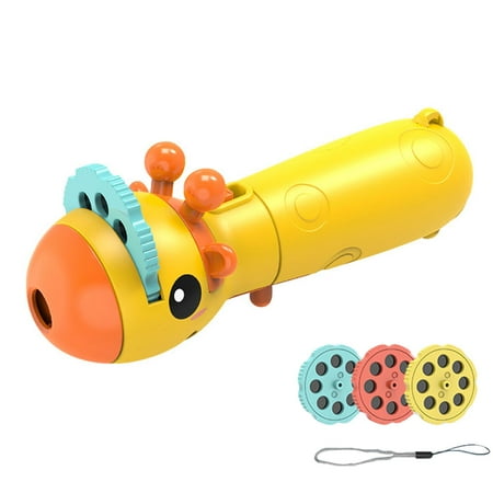 

TAONMEISU Flashlight Projector | Mini Flashlights For Kids | Slide Torch Projector Flashlight 3 Set Slide Patterns For Kids STEM Early Education Projector Night Lamp For Boys Girls