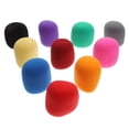 thumbnail image 4 of 10pcs Colorful Microphone Sponge Covers Microphone Protective Covers (Assorted Color), 4 of 7