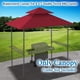 thumbnail image 5 of BenefitUSA Double Tiered Replacement Canopy ONLY for 8x5Ft Barbecue Gazebo, Outdoor Grill Shelter Replacement Canopy Top (Burgundy), 5 of 5