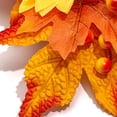 thumbnail image 5 of Artificial Maple Leaves and Berries Candle Rings,Mini Artificial Sunflower Maple Leaf Wreaths,Thanksgiving Candle Rings,Mini Fall Wreaths,Fall Candle Holders for Thanksgiving Table Decorations, 5 of 8