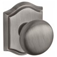 thumbnail image 1 of Baldwin HD.ROU.TAR.152 Bouton Rond Demi-Futé et Arc Traditionnel Rose&44; Nickel Antique Mat, 1 of 1