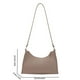 thumbnail image 2 of Bolso de hombro para mujer Casual Lady Underarm Bag Tendencias elegantes Bolso (Caqui 1), 2 of 2