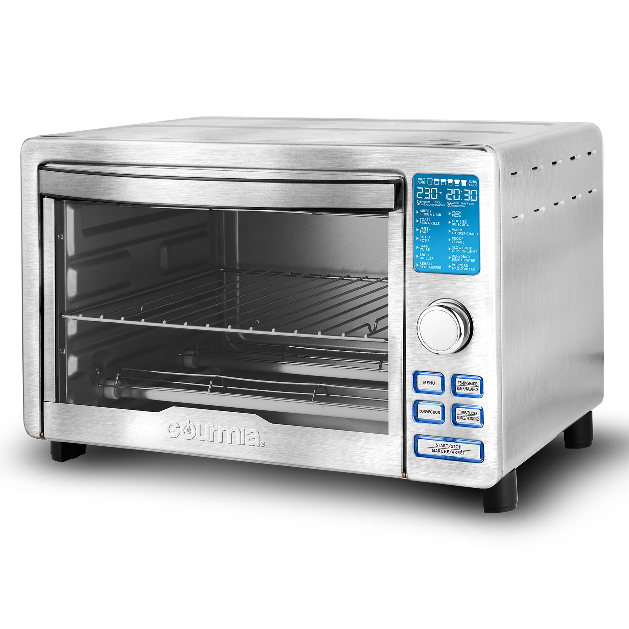 Gourmia 14-in-1 Digital Air Fryer, Toaster, and Convection Oven with Dehydrate Function