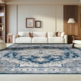 thumbnail image 3 of SAFAVIEH Brentwood Ezra Oriental Area Rug, Navy/Gray, 3' x 5', 3 of 12