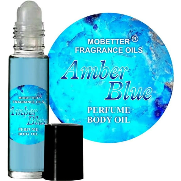 MOBETTER FRAGRANCE OILS Amber Blue perfume fragrance Body Oil