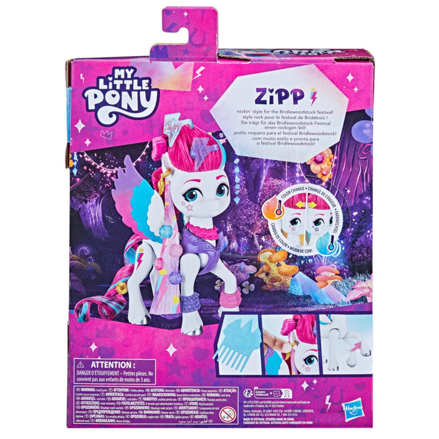 My Little Pony Toys Zipp Storm Style of the Day 5-Inch Doll My Little Pony Toys Zipp Storm Style of the Day 5-Inch Doll