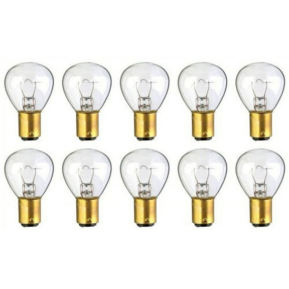 CEC Industries #1196 Bulbs, 12.5 V, 37.5 W, BA15d Base, RP-11 shape (Box of 10)