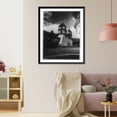 thumbnail image 3 of Historic Framed Print, Santa Barbara Mission, Santa Barbara, Calif., 17-7/8" x 21-7/8", 3 of 9