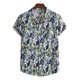 thumbnail image 5 of Camiseta de manga corta con un solo pecho, informal y cómoda, a la moda para hombre Pompotops oipoqjl43795, 5 of 9