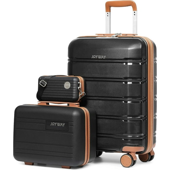 Joyway Carry-on Luggage 20" Lightweight Polypropylene Luggage, Hardshell Suitcase with Swivel Wheels