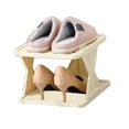 thumbnail image 3 of Shoe Rack, Durable Plastic Space Saving Shoe Storage Rack  For Hallway, 3 of 8