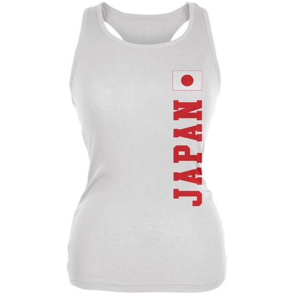 World Cup Japan White Juniors Soft Tank Top - Medium