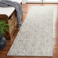 thumbnail image 2 of SAFAVIEH Ebony Acacia Diamond Runner Rug, Grey/Ivory, 2'3" x 9', 2 of 8