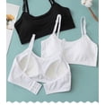 thumbnail image 3 of Girls Training Bra 10-15 Teen Student Teens & Big Girls Sports Bralette Bra Elastic Shoulder Straps with Adjustable Straps, 3 of 5