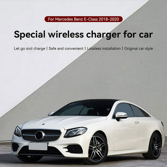 Aotsr AI car Auto wireless charger for Mercedes-Benz E-Class 2018-2020 Intelligent Infrared Fast Wireless Charging