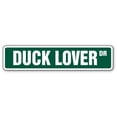 thumbnail image 1 of SignMission Duck Lover SS- 4 x 18 Po Duck Lover Signe de Rue, 1 of 1