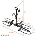 thumbnail image 5 of HYPERAX Volt 2 -E Bike Hitch Mounted Bike Rack Carrier for 2-inch Hitch Fits Up to 2 X 70 lbs MTBs, e MTBs, EBikes, Road Bikes with Up to 5-inch Fat Tires- Suitable for SUV, Trucks, Sedan, NO RV USE!, 5 of 6