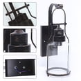 thumbnail image 5 of Industrial Rustic Lantern Glass Wall Light Fixture Loft Outdoor Wall Sconce Lamp for Living Room, Bathroom, 5 of 21