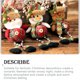 thumbnail image 4 of Moyic Árbol de Navidad colgante fiesta temática atmósferas Navidad colgante muñeca escaparate decoración interior fotografía al aire libre DIY Kits de decoración para fiestas Anciano Moyic HA069302-01, 4 of 6
