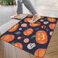 thumbnail image 3 of Happy Halloween Door Mat,Non-Slip Doormat Low-Profile Door Mat 17x30 Inch Spider Bat Floor Mats for Room Winter Laundry, 3 of 6