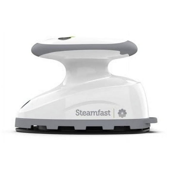 Steamfast i3 Travel Steam Iron for Clothes, Nonstick Soleplate, Compact and Portable, 375W, White