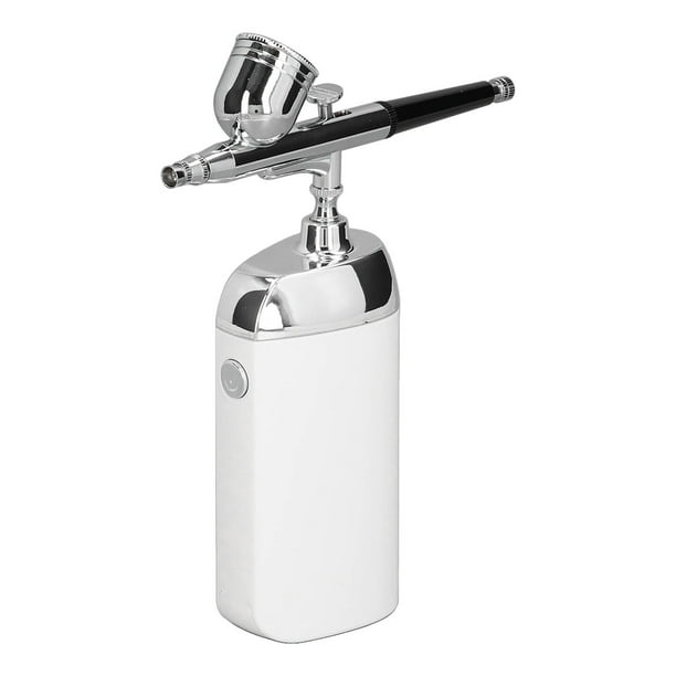 Kit de Aerógrafo Inalámbrico Portátil Con Batería Incorporada, Carga USB Para Belleza, Pinta Artínstica, Decetació de Pasteles, Maquillaje, Coloración de Modero