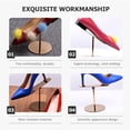 thumbnail image 3 of Shoe Display Rack Stainless Steel Shoe Rack High Heel Shoe Display Rack, 3 of 7