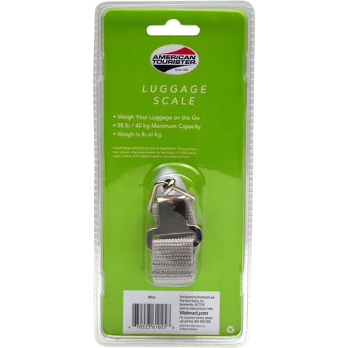 american tourister luggage scale change to lbs