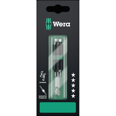 

Wera 05073420001 Rapidaptor BiTorsion Universal Bit Holder