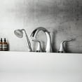 thumbnail image 3 of Claudius Roman Tub Faucet with Hand-Held Shower, 3 of 3
