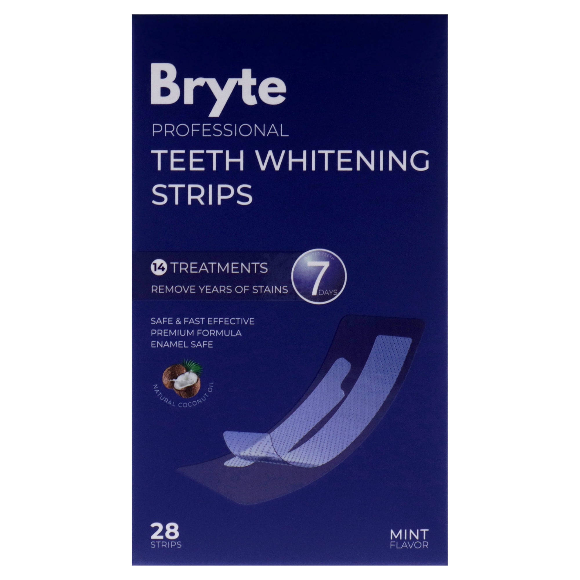 Bryte Professional Teeth Whitening Strips , 28 Pc Strips
