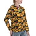 thumbnail image 6 of Easygdp Pumpkins And Sunflowers3 Womens Casual Hoodies Sweatshirts Long Sleeve Pullover Fall Pullover Tops Outfits Winter Clothes-Medium, 6 of 7