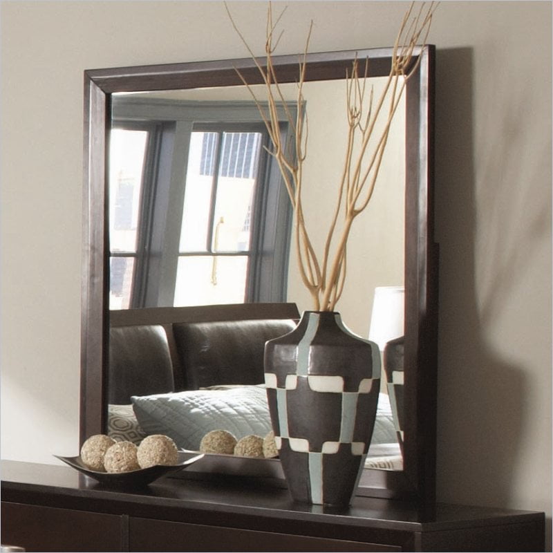 Homelegance Astrid Mirror in Espresso Finish