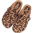 thumbnail image 4 of CAPE ROBBIN WOMEN CARRERA MULE SANDALS LEOPARD SIZE 11, 4 of 4