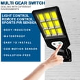 thumbnail image 3 of 9COB Outdoor Solar Street Lights Super Brightness Solar Security Light with Motion Sensor for Road Playground, 3 of 8