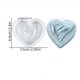 thumbnail image 1 of Molde de vela en forma de corazón con mano en 3D for propuesta | Molde de resina de silicona casero for San Valentín | Jabón de bricolaje, arcilla polimérica, manualidades con yeso., 1 of 2