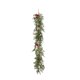 thumbnail image 2 of Guirnalda Navideña de Ratán con Agujas de Pino de 1 Metro | Decoración de Vegetación Artificial con Frutos Rojos y Piñas | Adorno Navideño de Plástico Resistente para Puerta | Ideal para Decorar Mesa, 2 of 6