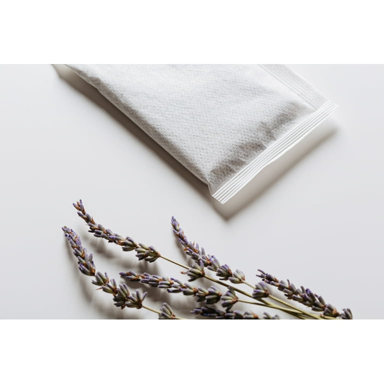 Close-up on Dry Lavender Flowers in White Tracing Paper. Hand Made Lavender  Sachets on Cotton Tablecloth, Stock Photo - Image of calm, lifestyle:  207274334