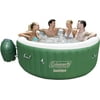Coleman SaluSpa Inflatable Hot Tub | Portable Hot Tub W/ Heated Water System & Bubble Jets | Relieves Stress, Muscle, & Joint Pain | Fitsup to 6 People